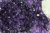 Purple Amethyst Geode - Uruguay #87497-3